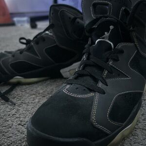 Black Air Jordan Sneakers